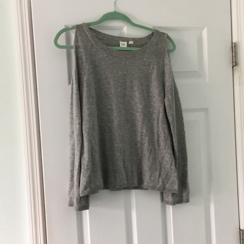 Off the shoulder light weight sweater